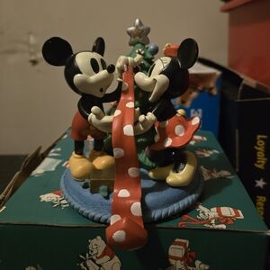 Vintage Disney Mickey and Minnie Stocking Holder